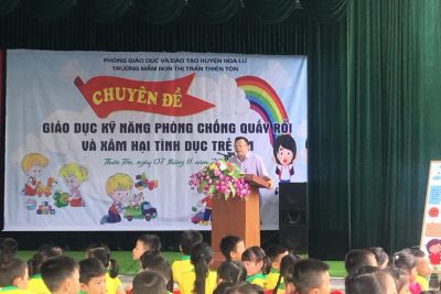 CHUYÊN ĐỀ GIÁO DỤC KỸ NĂNG PHÒNG CHỐNG QUẤY RỐI VÀ XÂM HẠI TÌNH DỤC TRẺ EM
