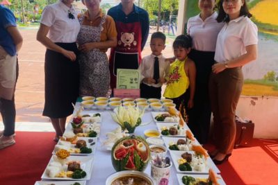 Giao lưu dinh dưỡng trẻ thơ