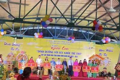Hội thi dinh dưỡng với sức khoẻ trẻ thơ tỉnh Ninh Bình
