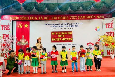Ngày hội ATGT chuyên đề “Tôi yêu Việt Nam” năm học 2024-2025
