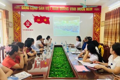 Hội nghị họp phụ huynh cuối năm học 2024-2025