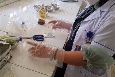 Trung tâm y tế huyện về kiểm tra công tác ATTP, công tác y tế và công tác phòng chống dịch covid19